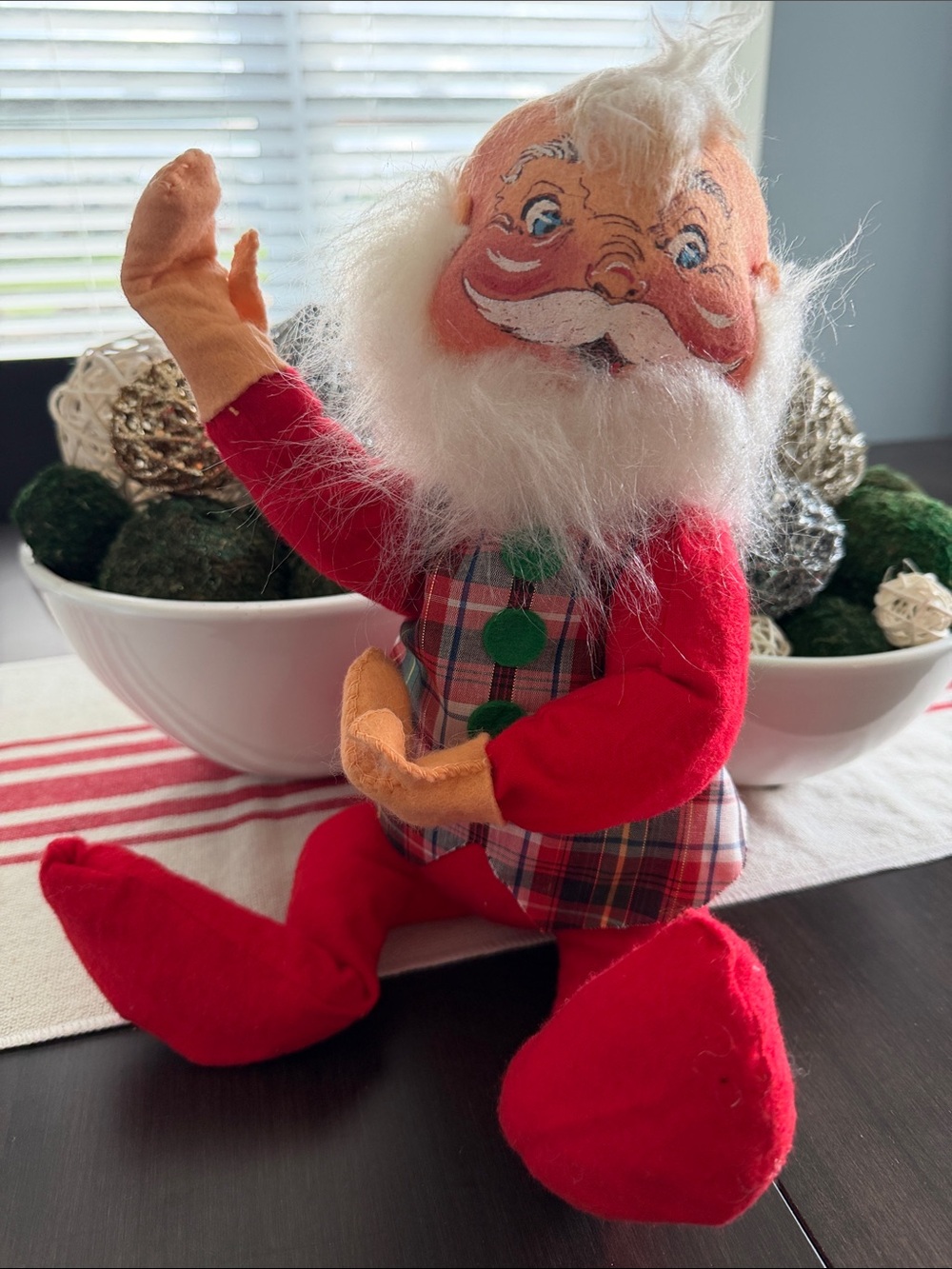 Vintage Annalee Santa